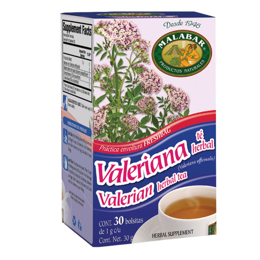 TE VALERIANA 30S MALABAR