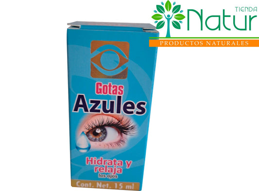 GOTAS AZULES CAJA NUEVA 15 ML