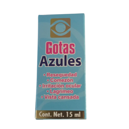 GOTAS AZULES CAJA NUEVA 15 ML