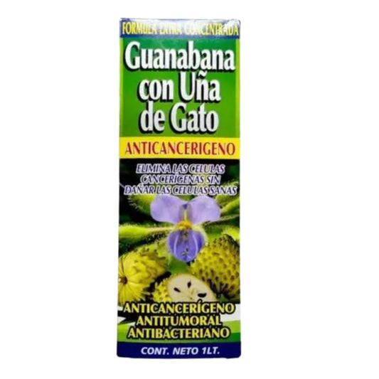 TONICO C/ CAJA UÑA DE GUANABANA UÑA DE GATO 1L