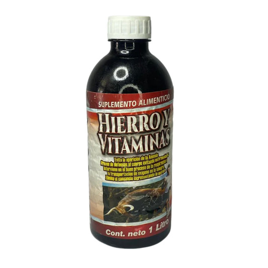 TONICO C/ CAJA IRON VITAMINAS HIERRO