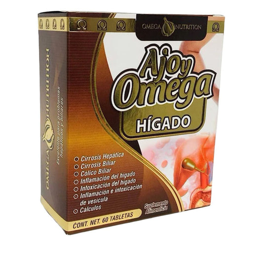 AJO Y OMEGA PREMIUM HIGADO 60 TABS