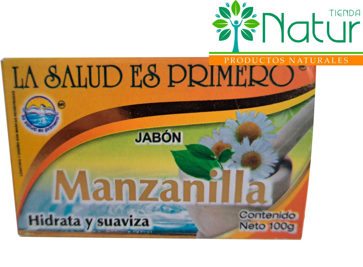 JABON DE MANZANILLA DE 100 GR.