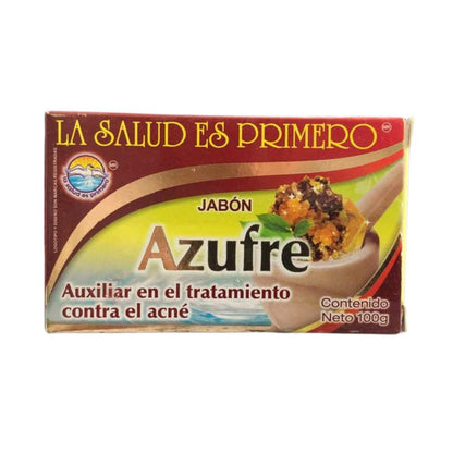 JABON AZUFRE 90 GRS NATUPHAR