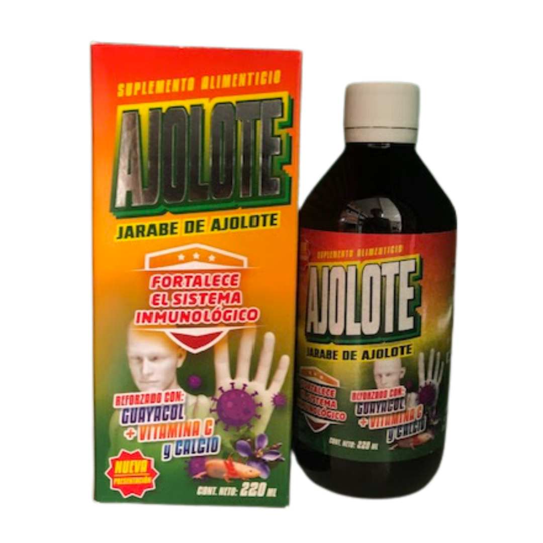 Jarabe Herbal Ajolote 220 ml – Naturimax