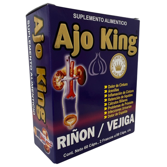 AJO KING RIÑON - VEJIGA 60 CAPSULAS