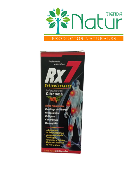 RX7 ARTICUALACIONES REF CON  CUCRCUMA CON 6 CAPS