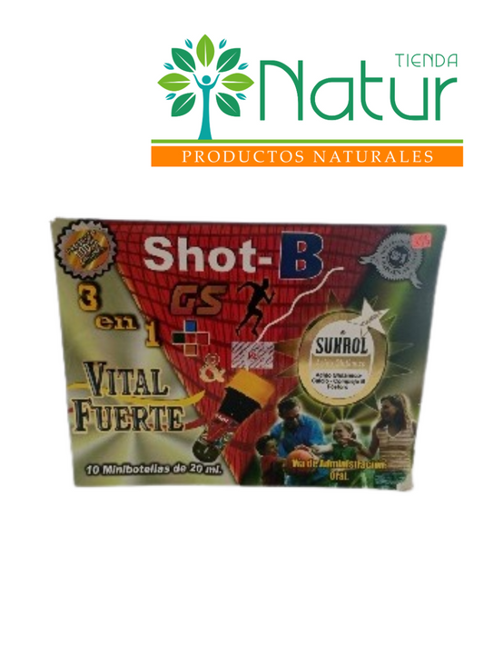 SUKRON Y VITAL FUERTE 2 EN 1 10 MICROBOTELLAS