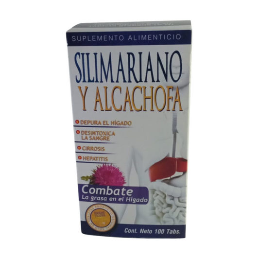 SILIMARIANO Y ALCACHOFA C/ 100 TABS