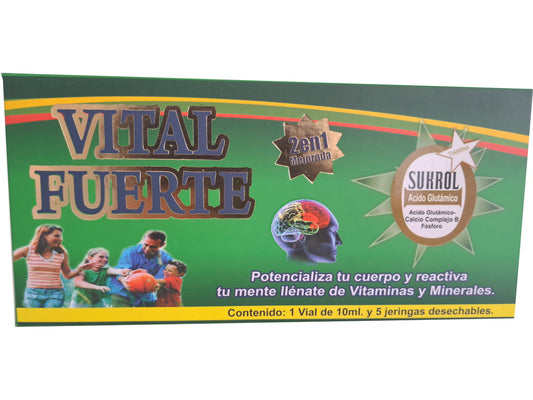 VITAL FUERTE CON SUKROL INY C/5