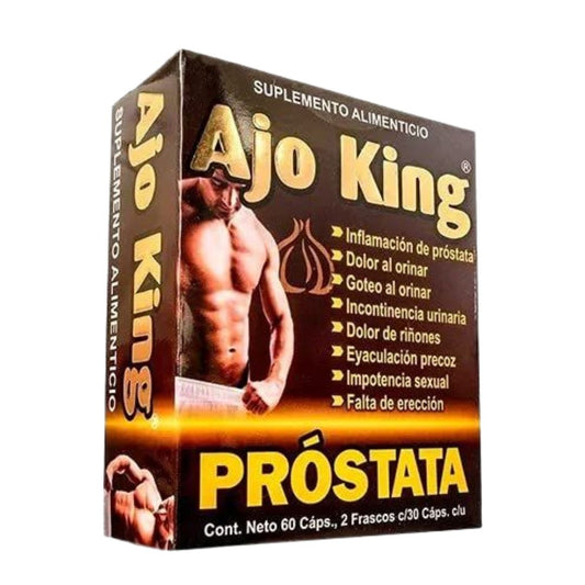 AJO KING PROSTATA 60 CAPSULAS