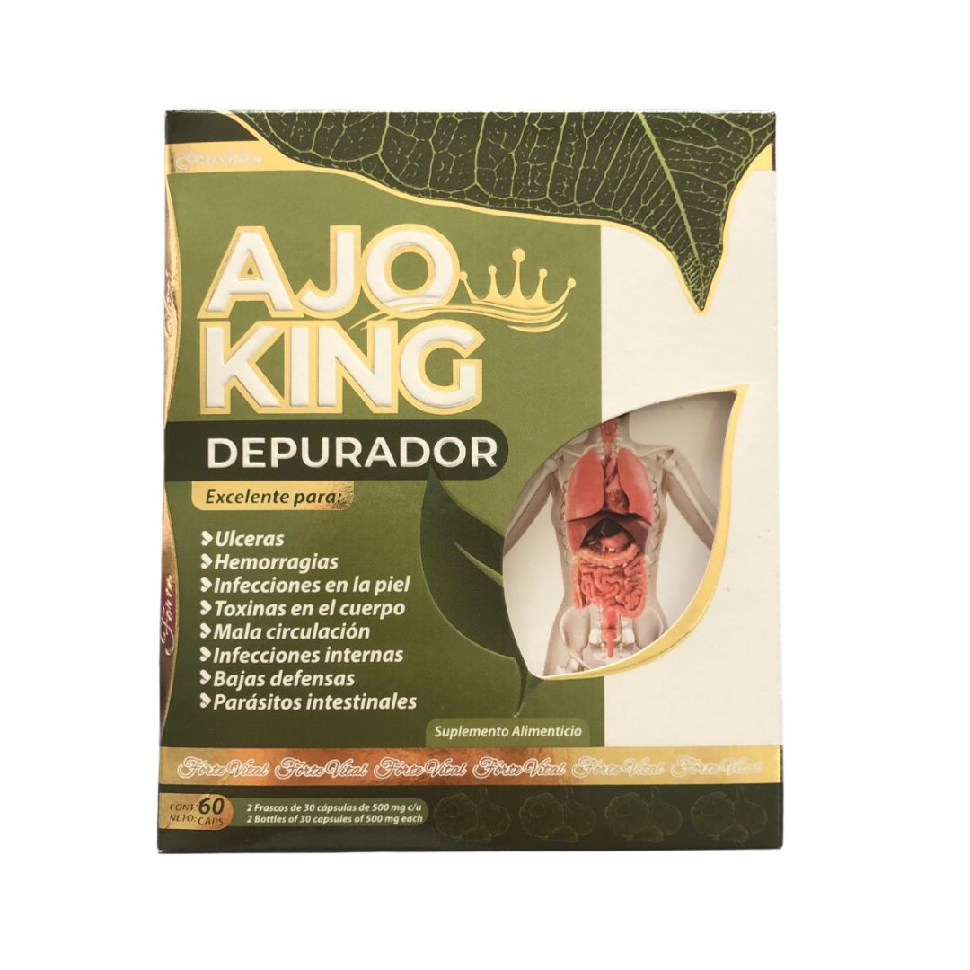 AJO KING DEPURADOR 60 CAPSULAS