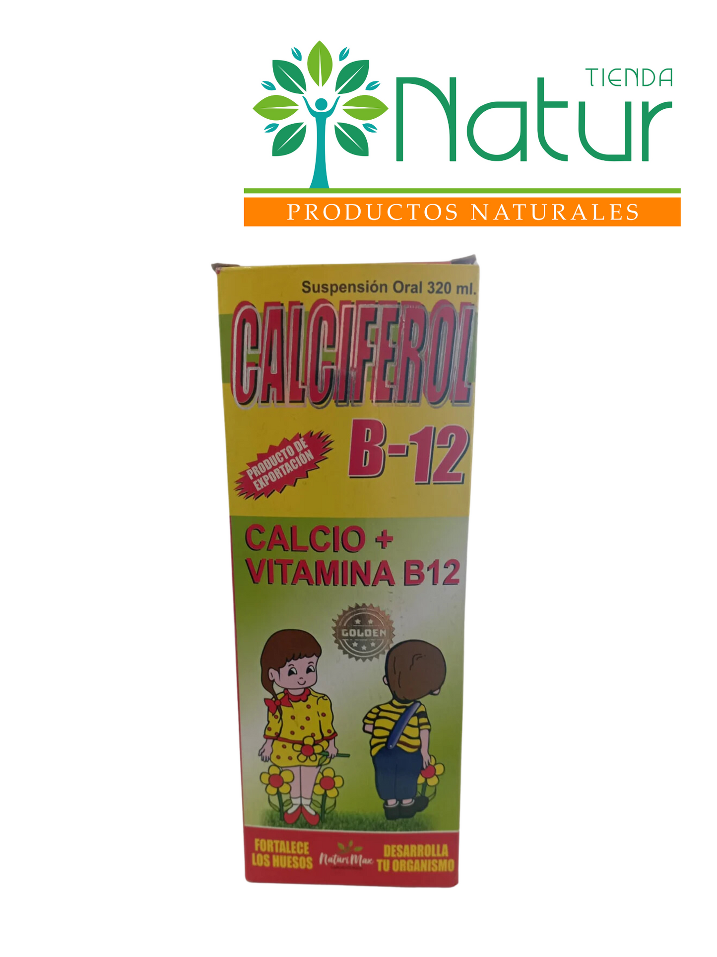 JARABE CALCIFEROL B-12 320ML.