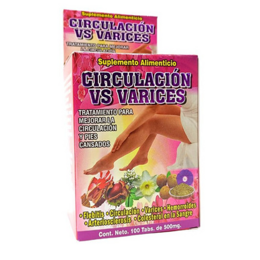CIRCULACION VS VARICES C/100 TABS