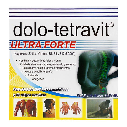 DOLO-TETRAVIT UTRA FORTE 10 MICRODOSIS
