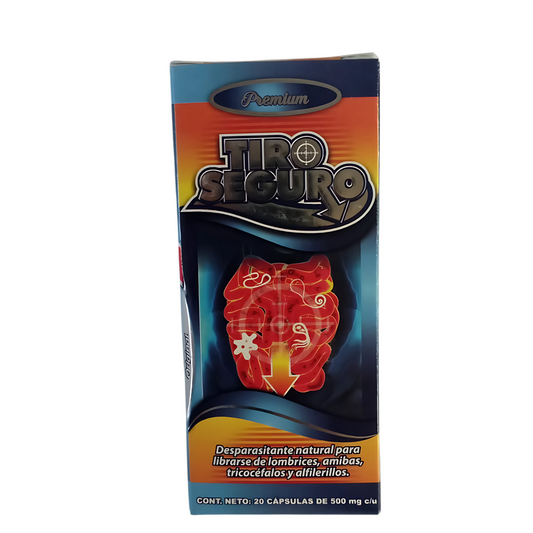 TIRO SEGURO 20 CAPSULAS D2
