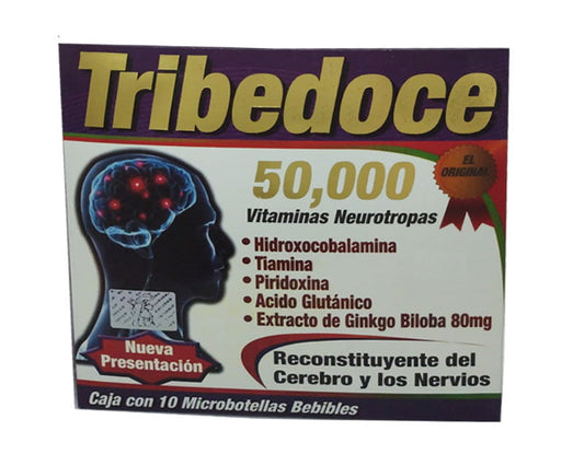 TRIBEDOCE 50,000 MORADA 10 MICROBOTELLAS