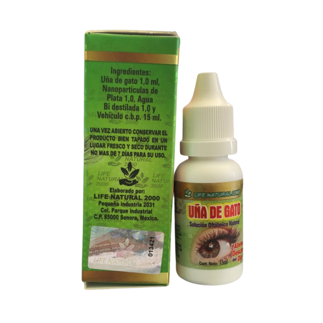 GOTAS UÑA DE GATO CAJA 15 ML